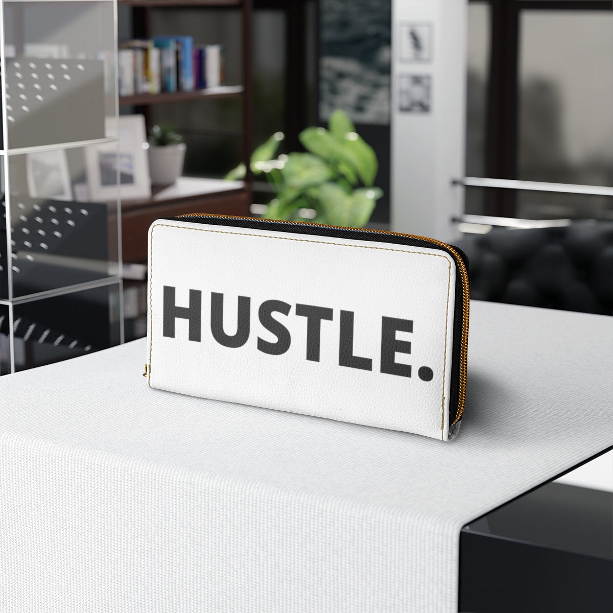 Hustle Zipper Wallet