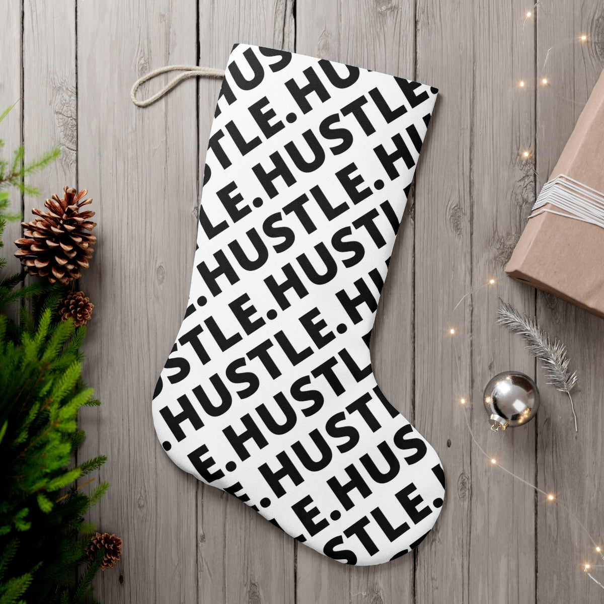 Hustle Santa Stocking