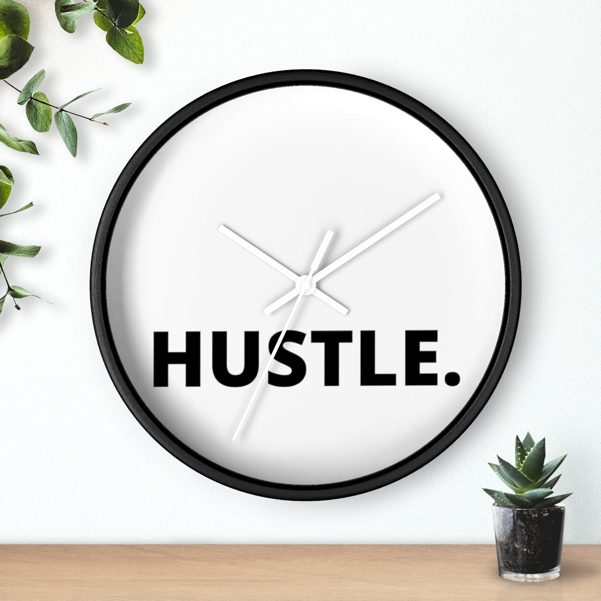 Hustle Wall clock