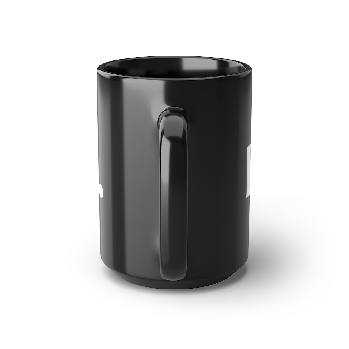 The Hustle Black Mug, 15oz