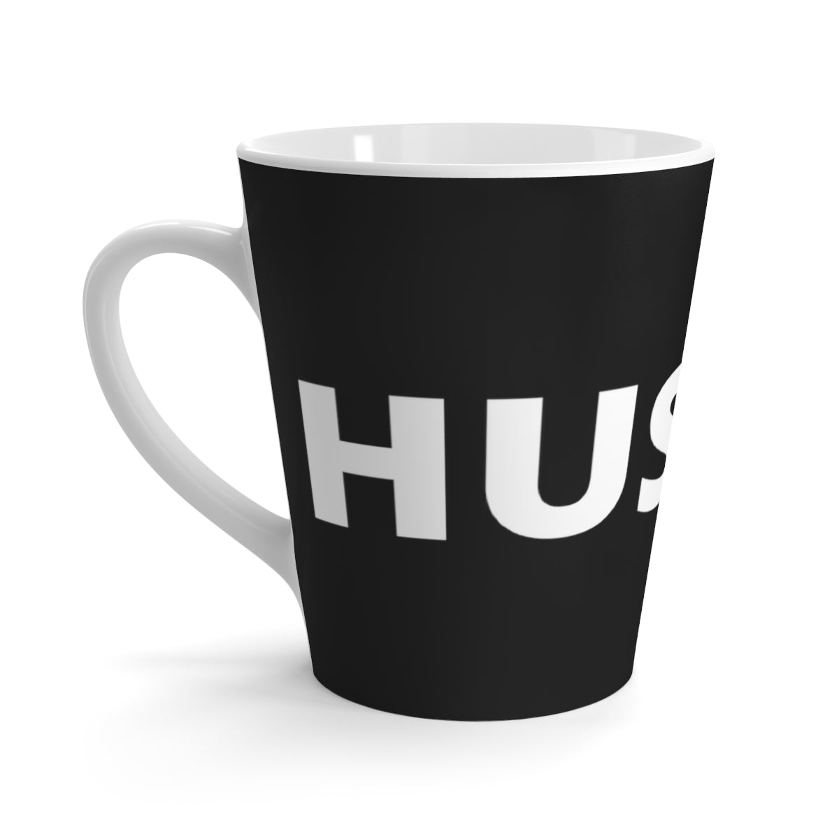 The Hustle Latte Mug - Black