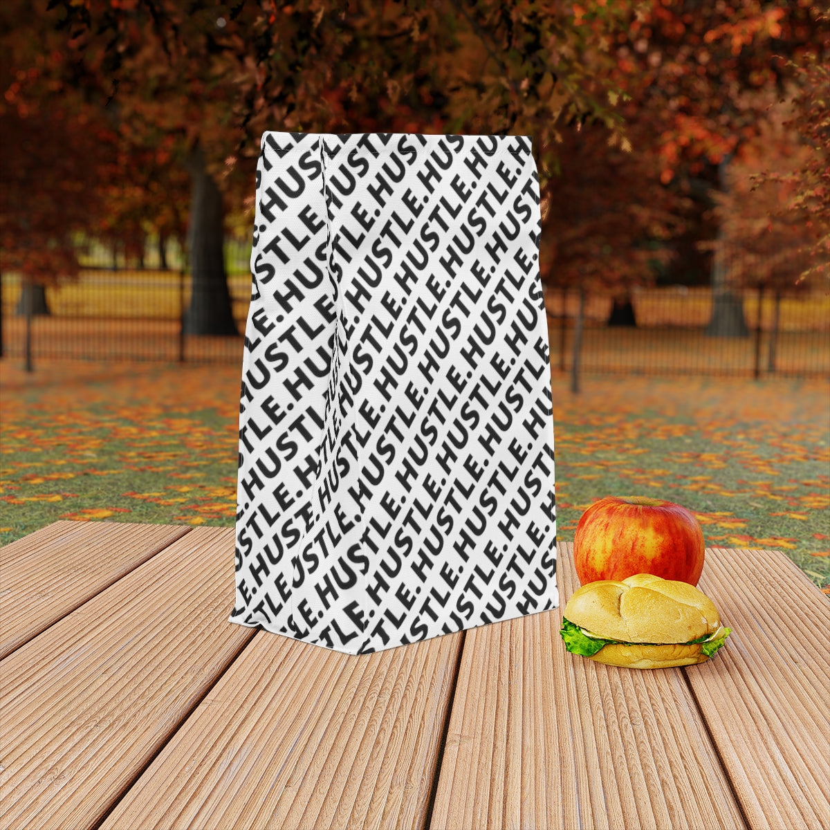 Hustle Polyester Lunch Bag