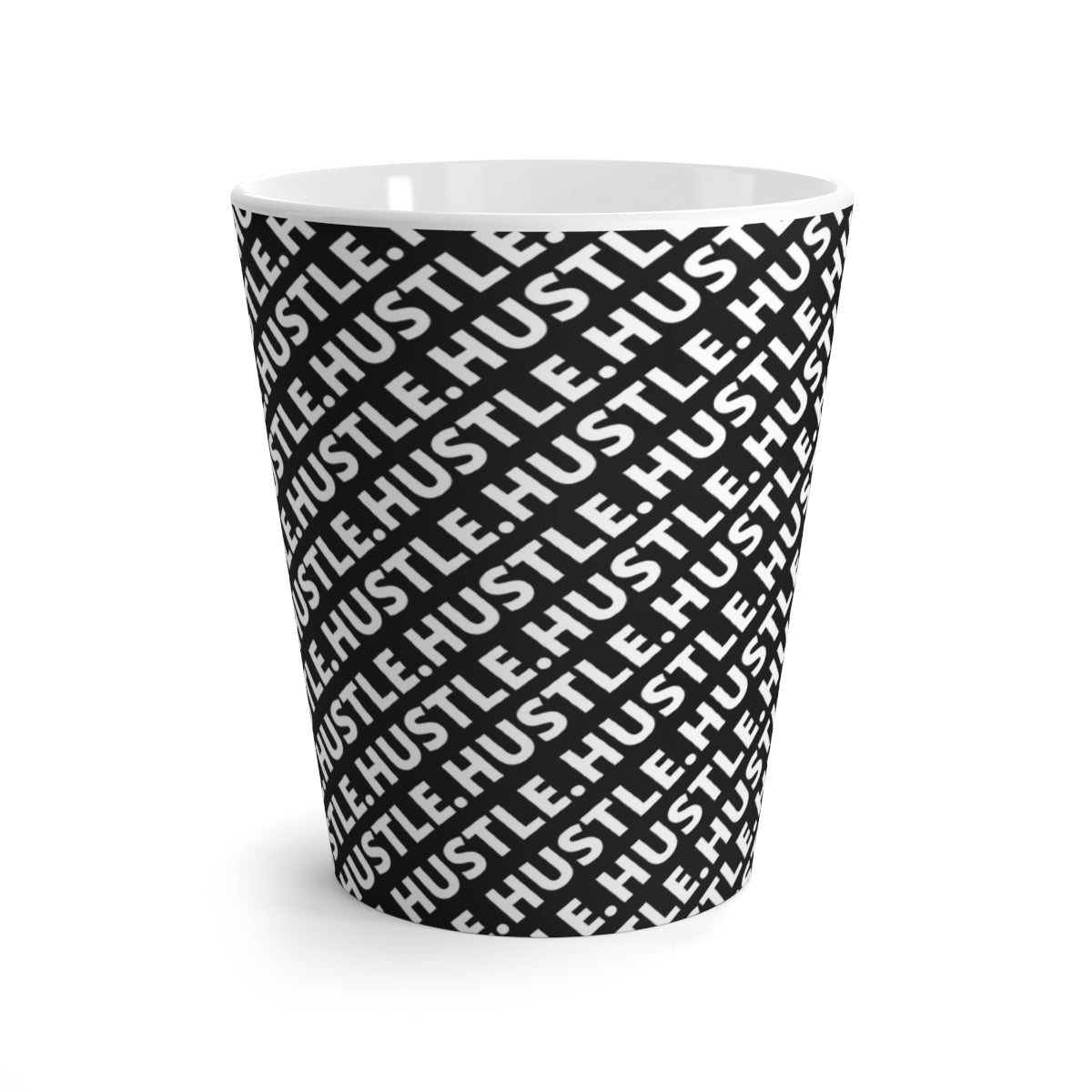 Hustle Latte Mug - Black