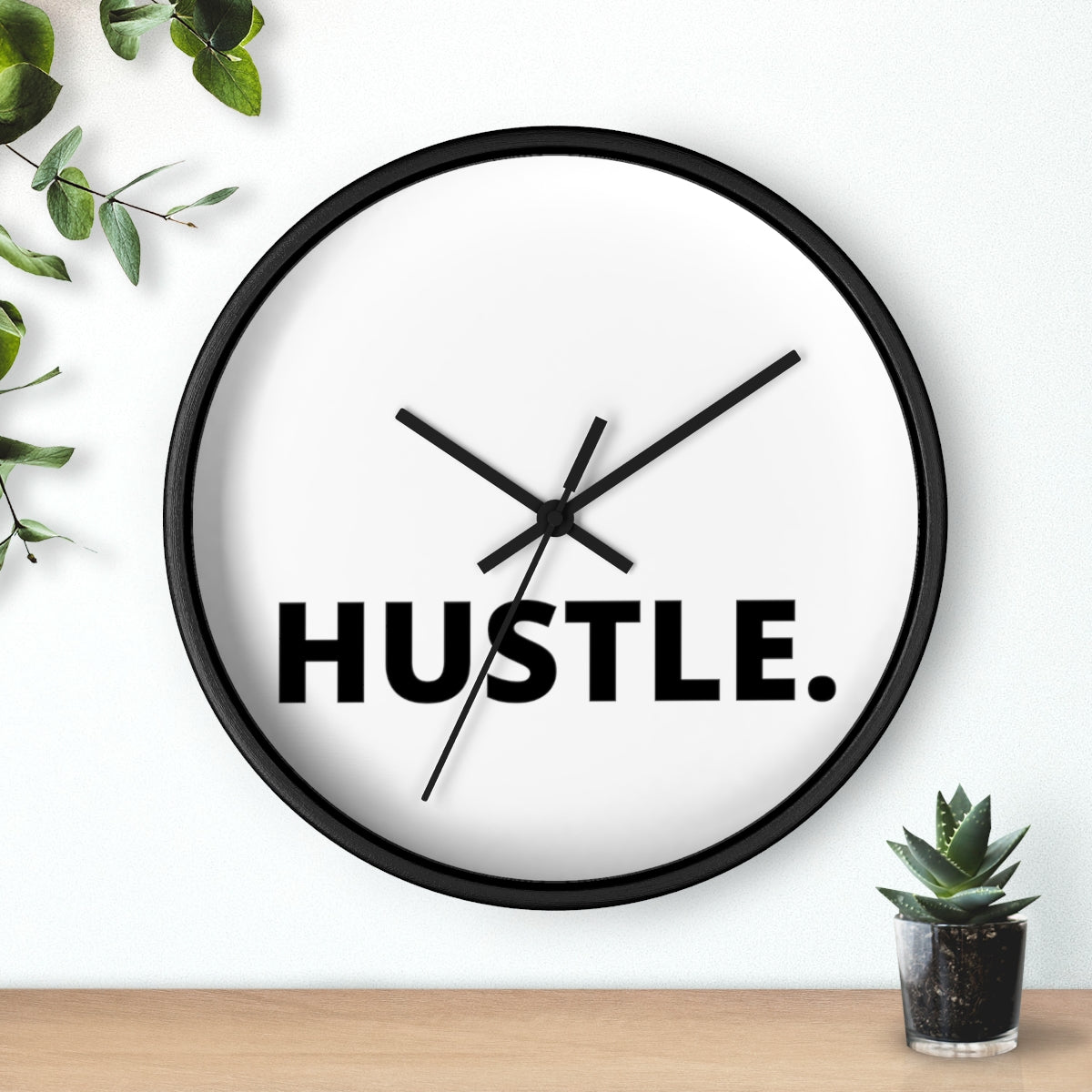 Hustle Wall clock