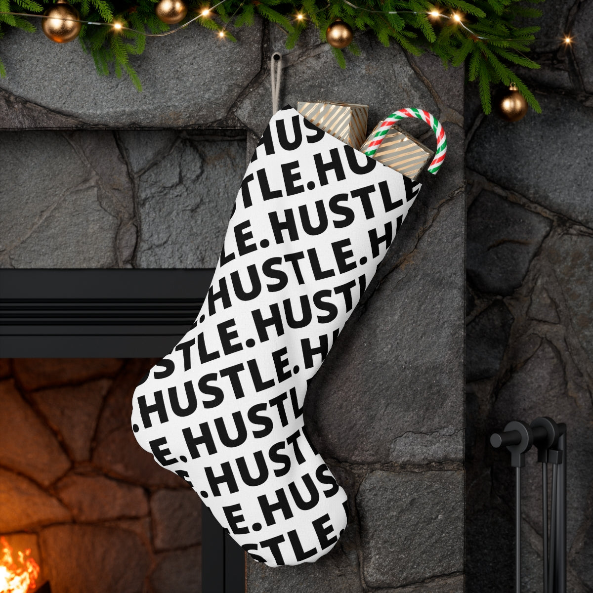 Hustle Santa Stocking